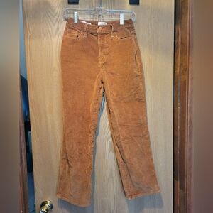 Universal Thread Brown Corduroy Pants, Size 2/26R